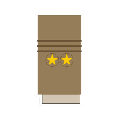 Japan Army OF 8 Sleeve 1943 1945 (Japan) (Military Rank) STICKER Vinyl Kiss-Cut Decal 2 Inch White - The Sticker Space
