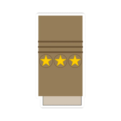 Japan Army OF 9 Sleeve 1943 1945 (Japan) (Military Rank) STICKER Vinyl Kiss-Cut Decal 2 Inch White - The Sticker Space