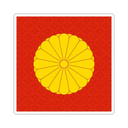 十六八重表菊 (Japan) (Coat of Arms) STICKER Vinyl Kiss-Cut Decal - The Sticker Space