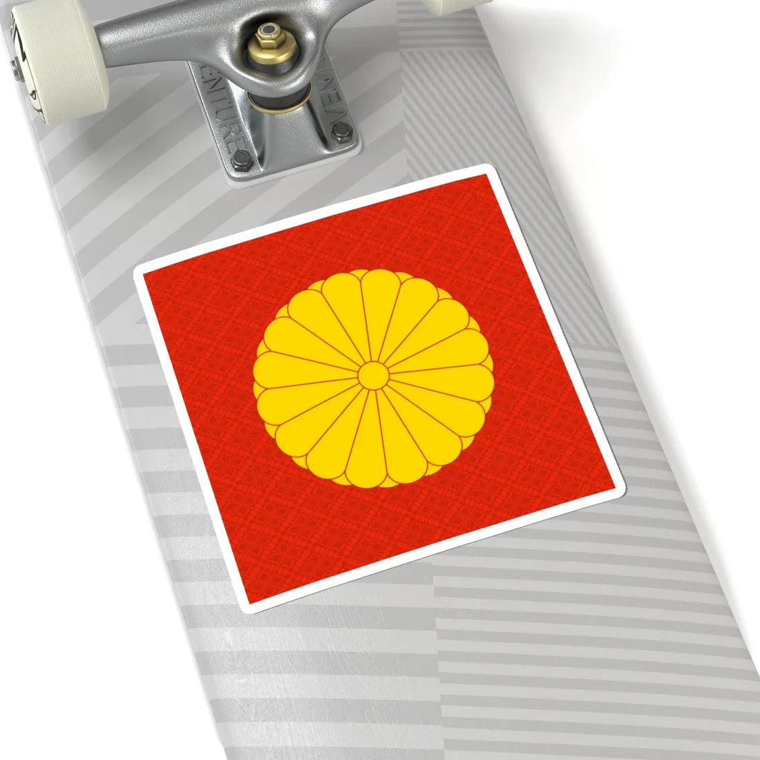 十六八重表菊 (Japan) (Coat of Arms) STICKER Vinyl Kiss-Cut Decal - The Sticker Space