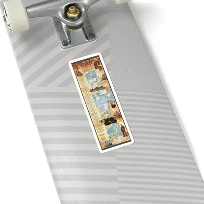 Japan - Historical (1984) (Map) STICKER Vinyl Kiss-Cut Decal - The Sticker Space