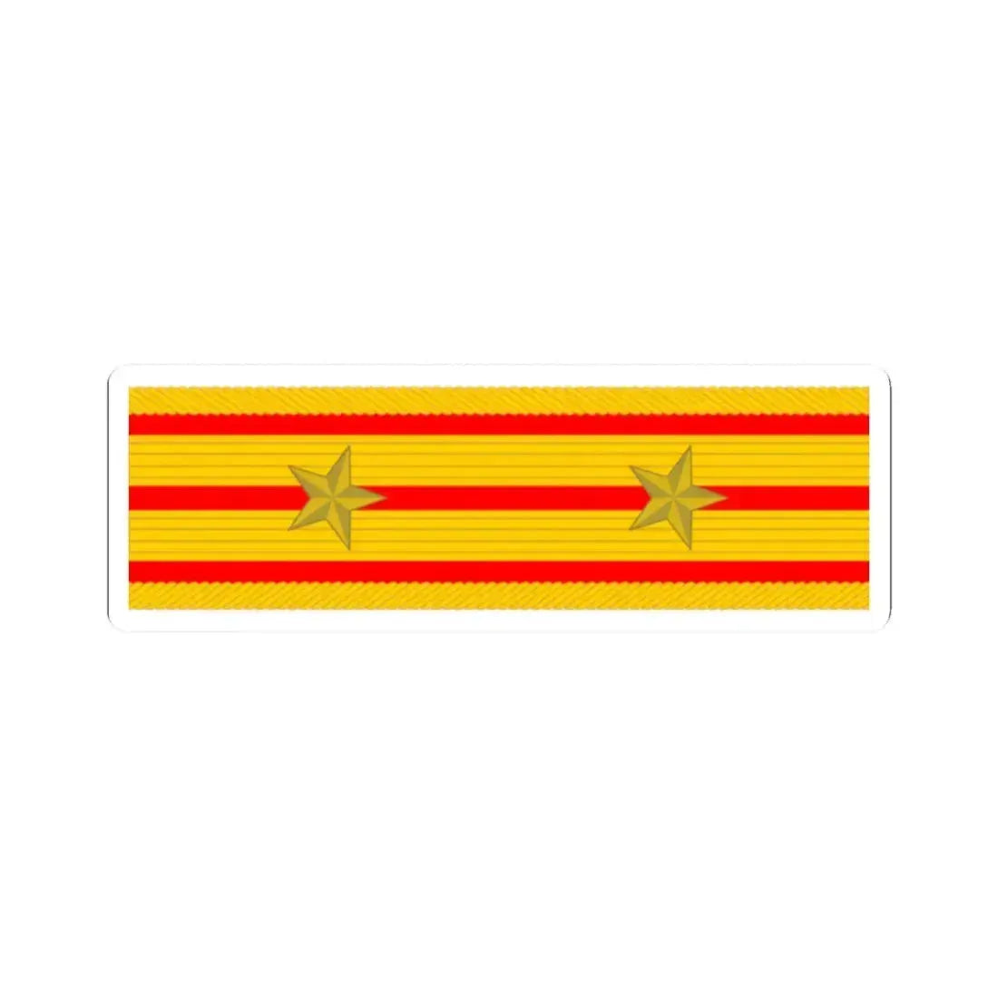 帝國陸軍の階級肩章中佐 (Japan) (Military Rank) STICKER Vinyl Kiss-Cut Decal 2 Inch White - The Sticker Space