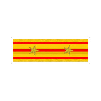 帝國陸軍の階級肩章中佐 (Japan) (Military Rank) STICKER Vinyl Kiss-Cut Decal 3 Inch White - The Sticker Space