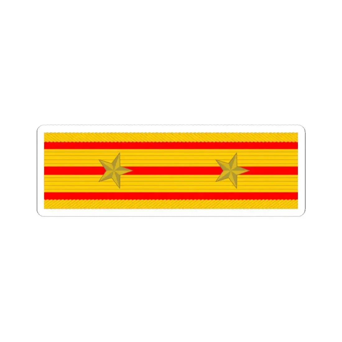 帝國陸軍の階級肩章中佐 (Japan) (Military Rank) STICKER Vinyl Kiss-Cut Decal - The Sticker Space