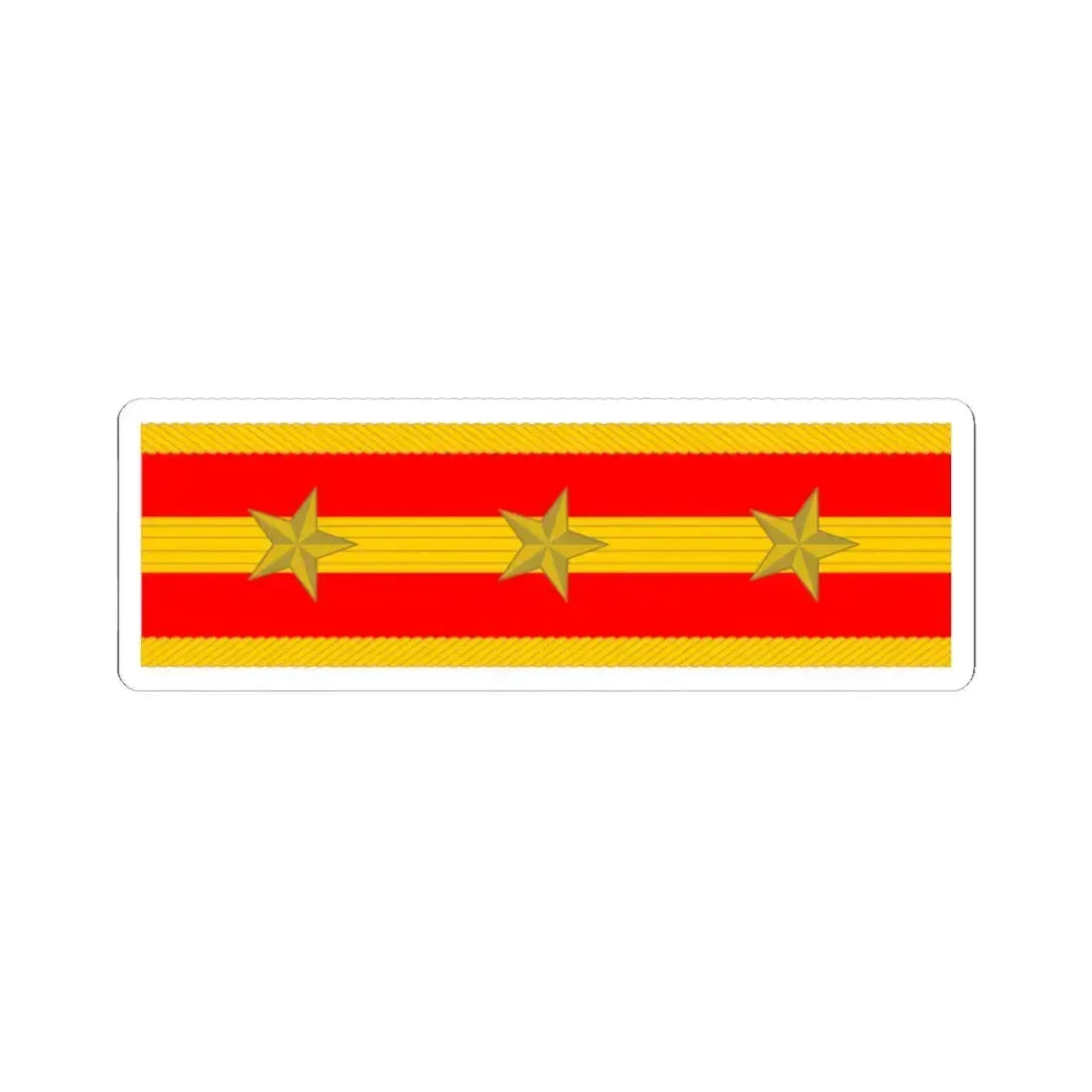 帝國陸軍の階級肩章大尉 (Japan) (Military Rank) STICKER Vinyl Kiss-Cut Decal - The Sticker Space