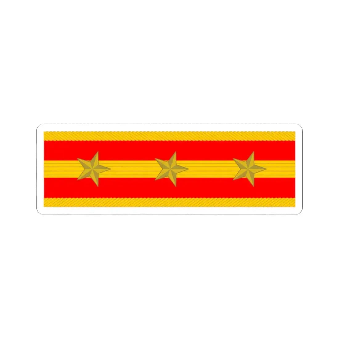 帝國陸軍の階級肩章大尉 (Japan) (Military Rank) STICKER Vinyl Kiss-Cut Decal - The Sticker Space
