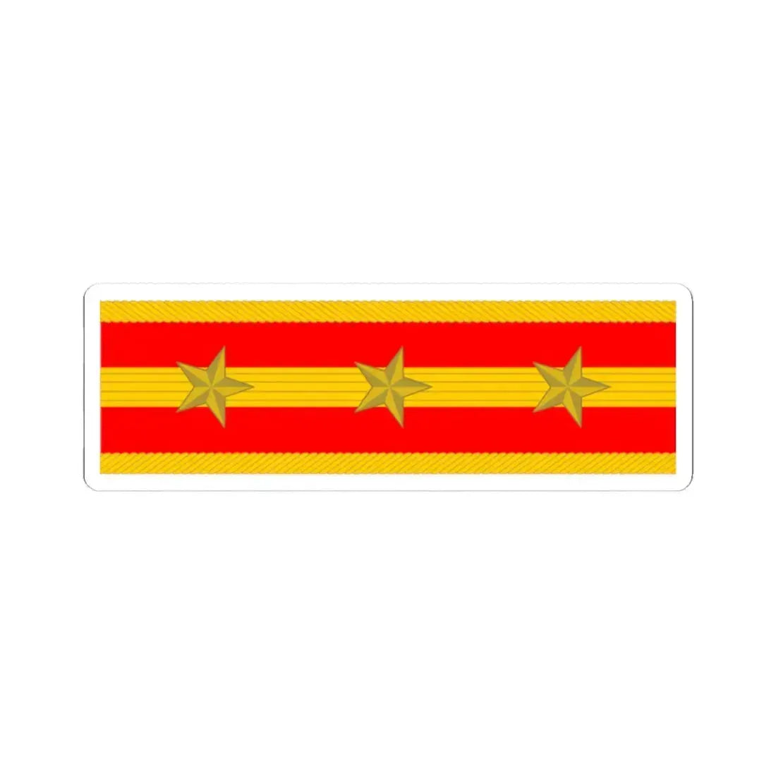 帝國陸軍の階級肩章大尉 (Japan) (Military Rank) STICKER Vinyl Kiss-Cut Decal - The Sticker Space