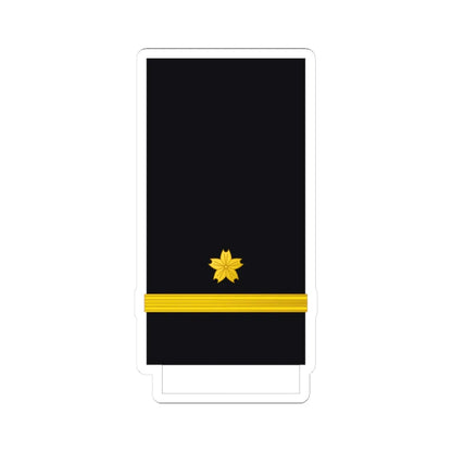 Japan Navy OF 1b (Japan) (Military Rank) STICKER Vinyl Kiss-Cut Decal 3 Inch White - The Sticker Space