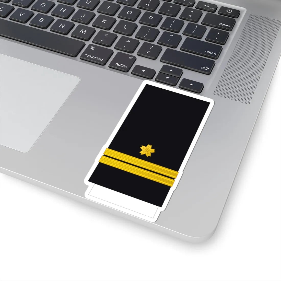 Japan Navy OF 2 (Japan) (Military Rank) STICKER Vinyl Kiss-Cut Decal - The Sticker Space