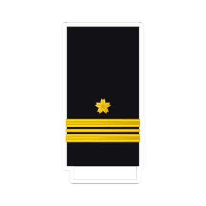 Japan Navy OF 3 (Japan) (Military Rank) STICKER Vinyl Kiss-Cut Decal 2 Inch White - The Sticker Space