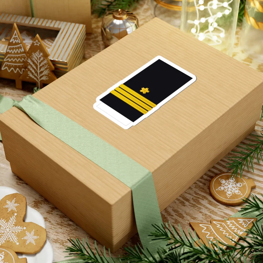 Japan Navy OF 4 (Japan) (Military Rank) STICKER Vinyl Kiss-Cut Decal - The Sticker Space