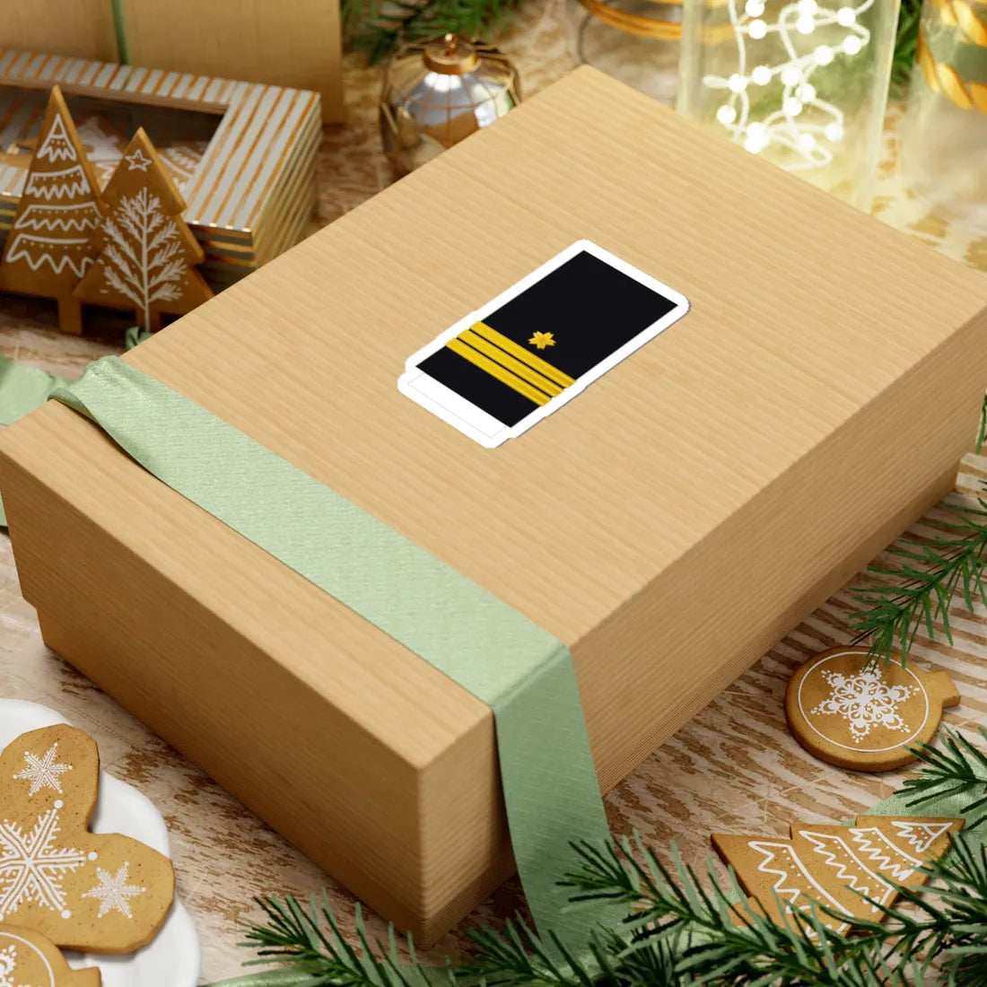 Japan Navy OF 4 (Japan) (Military Rank) STICKER Vinyl Kiss-Cut Decal - The Sticker Space