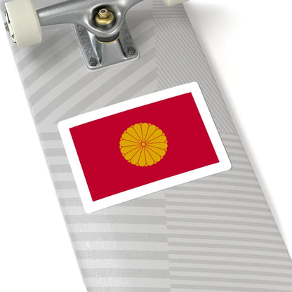 Japan Sessyo Flag (Japan) (Coat of Arms) STICKER Vinyl Kiss-Cut Decal - The Sticker Space