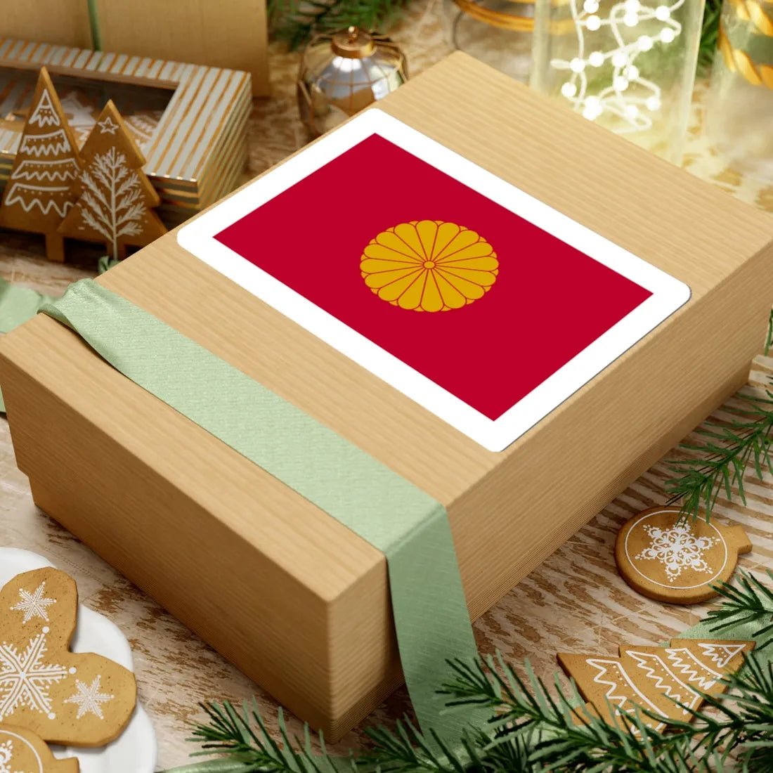 Japan Sessyo Flag (Japan) STICKER Vinyl Kiss-Cut Decal - The Sticker Space