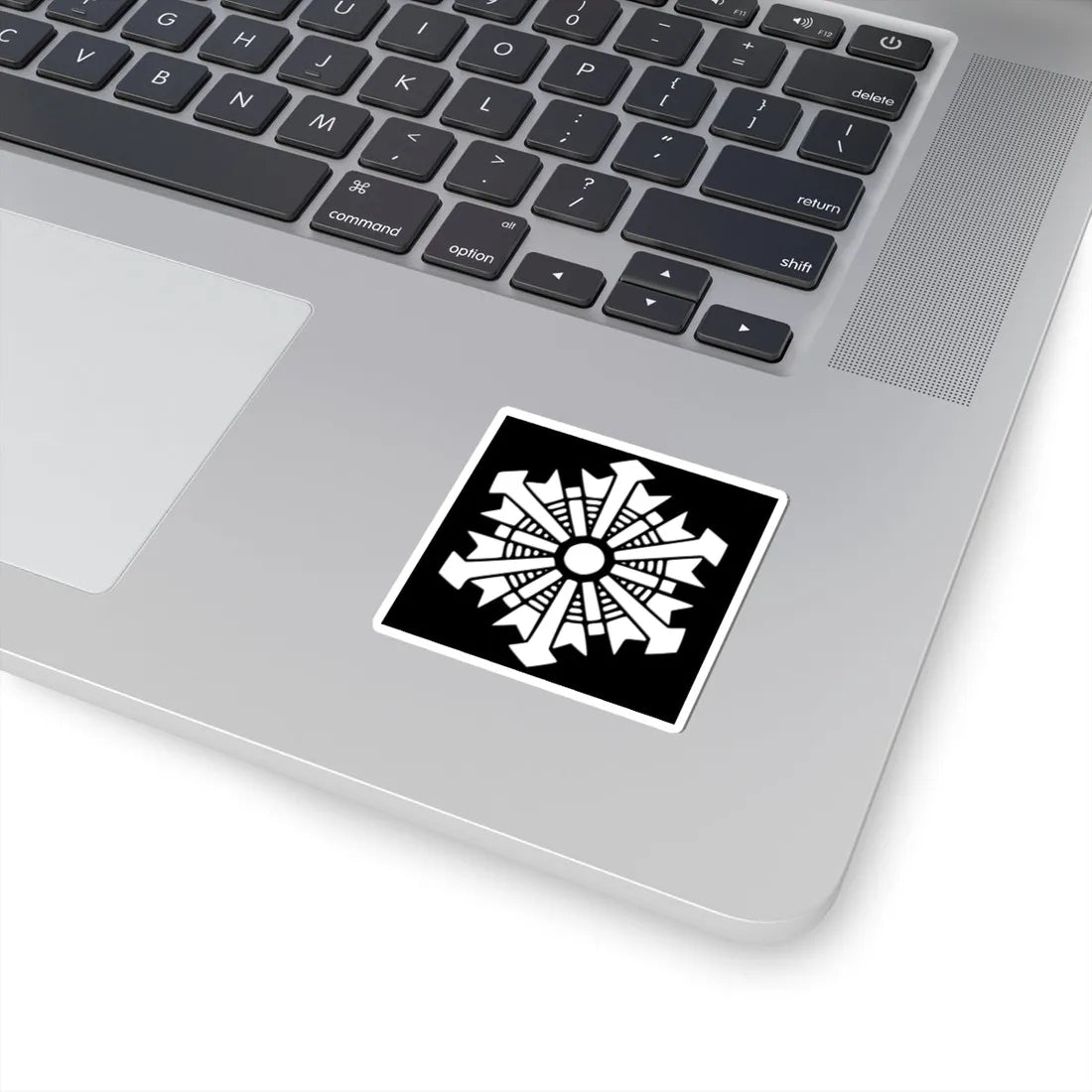 Japanese Crest FeuerwehrBlack background (Japan) (Coat of Arms) STICKER Vinyl Kiss-Cut Decal - The Sticker Space