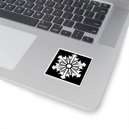 Japanese Crest FeuerwehrBlack background (Japan) (Coat of Arms) STICKER Vinyl Kiss-Cut Decal - The Sticker Space
