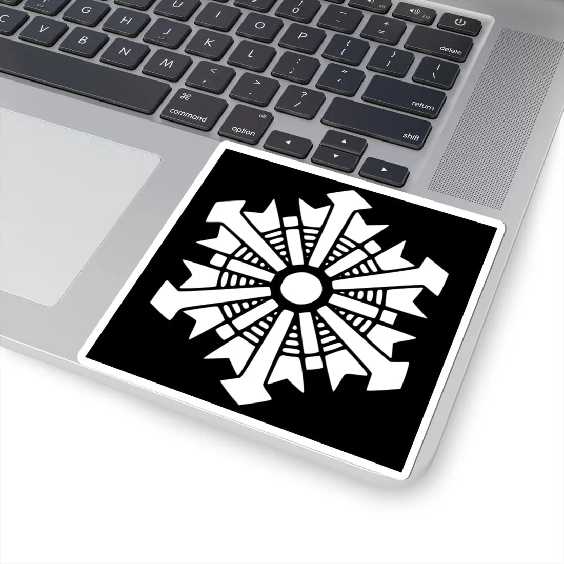 Japanese Crest FeuerwehrBlack background (Japan) (Coat of Arms) STICKER Vinyl Kiss-Cut Decal - The Sticker Space