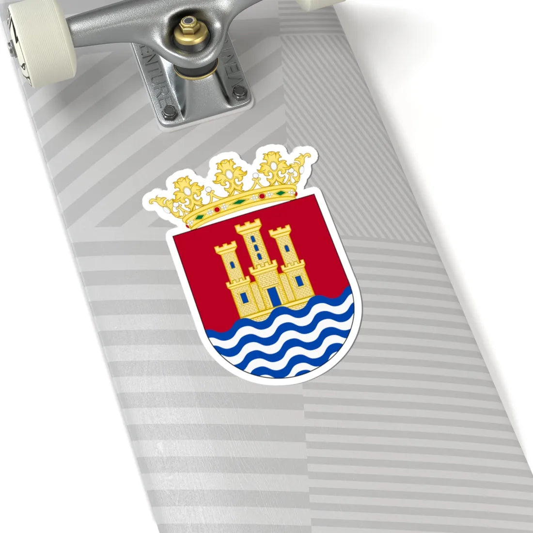 JaquimoOldShield (Costa Rica) (Coat of Arms) STICKER Vinyl Kiss-Cut Decal - The Sticker Space