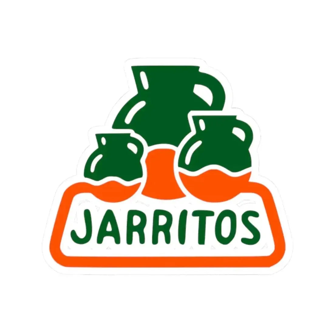 Jarritos (Logo) STICKER Vinyl Kiss-Cut Decal 2 Inch White - The Sticker Space