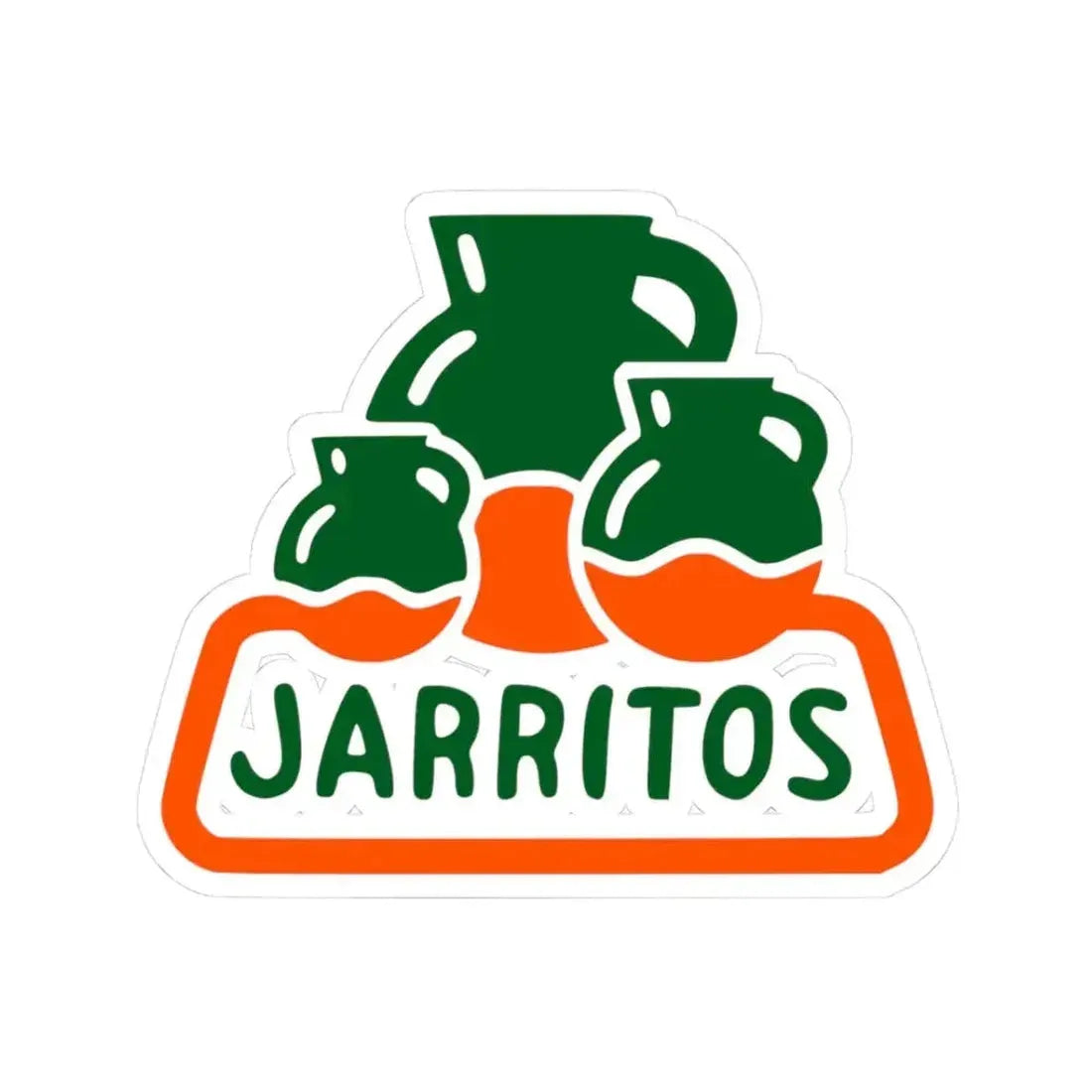 Jarritos (Logo) STICKER Vinyl Kiss-Cut Decal 3 Inch White - The Sticker Space