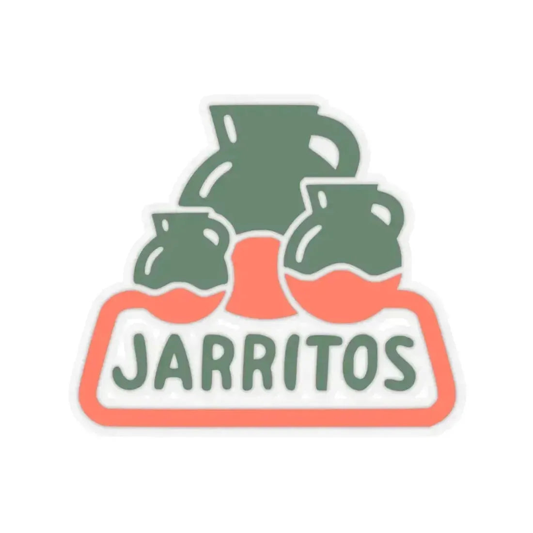 Jarritos (Logo) STICKER Vinyl Kiss-Cut Decal 4 Inch Transparent - The Sticker Space