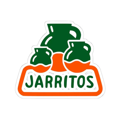Jarritos (Logo) STICKER Vinyl Kiss-Cut Decal 6 Inch White - The Sticker Space