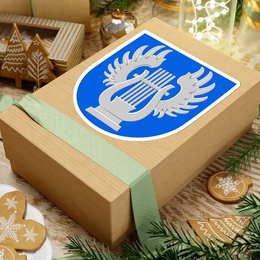 Jarvenpaa.vaakuna (Finland) (Coat of Arms) STICKER Vinyl Kiss-Cut Decal - The Sticker Space