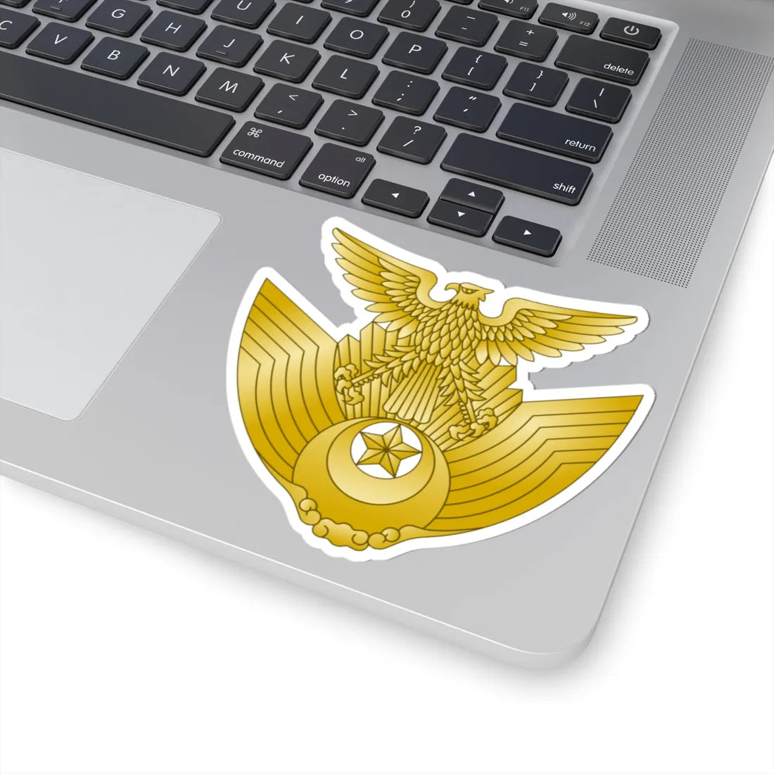 JASDF emblem (Japan) (Coat of Arms) STICKER Vinyl Kiss-Cut Decal - The Sticker Space