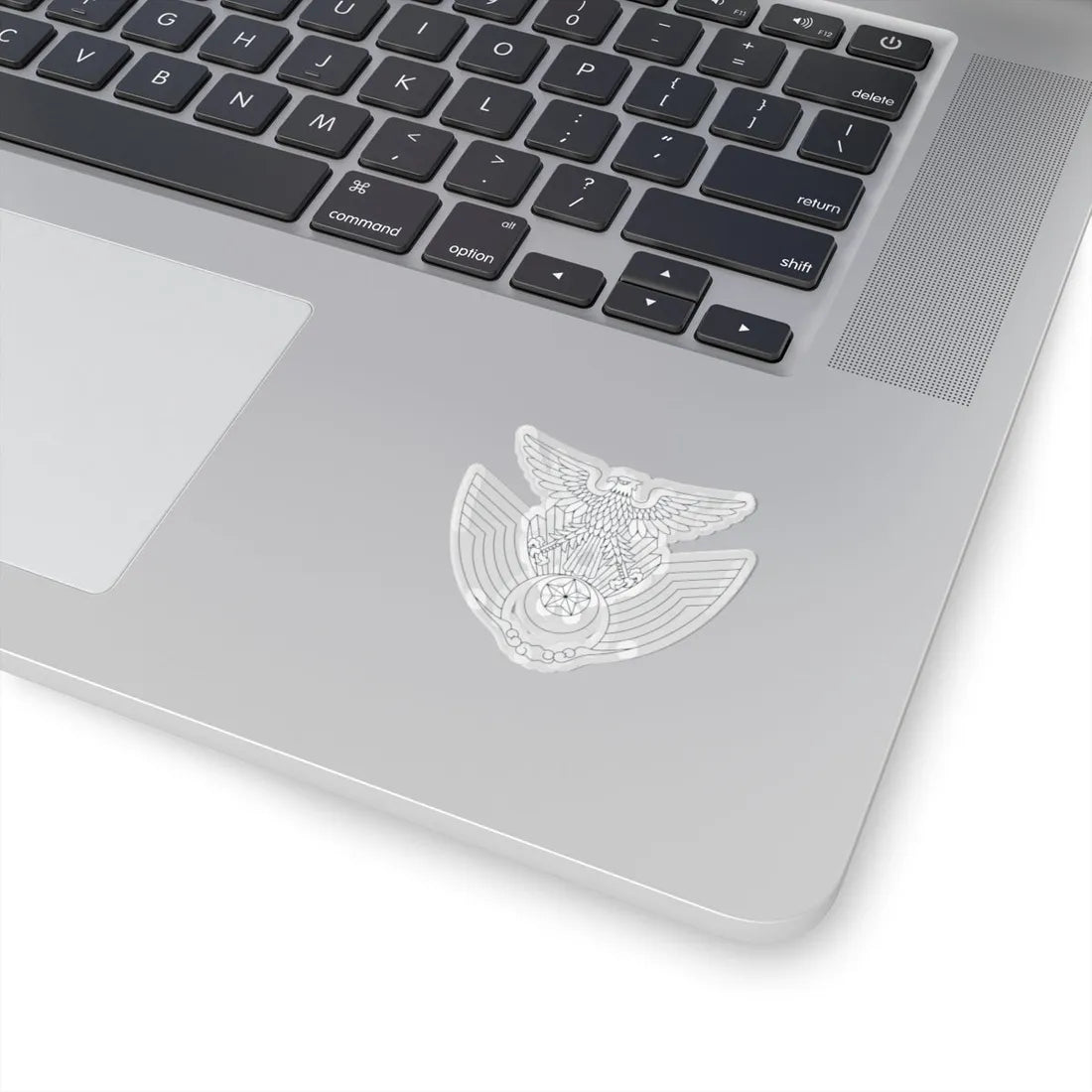 JASDF emblem outline (Japan) (Coat of Arms) STICKER Vinyl Kiss-Cut Decal - The Sticker Space