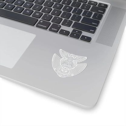 JASDF emblem outline (Japan) (Coat of Arms) STICKER Vinyl Kiss-Cut Decal - The Sticker Space