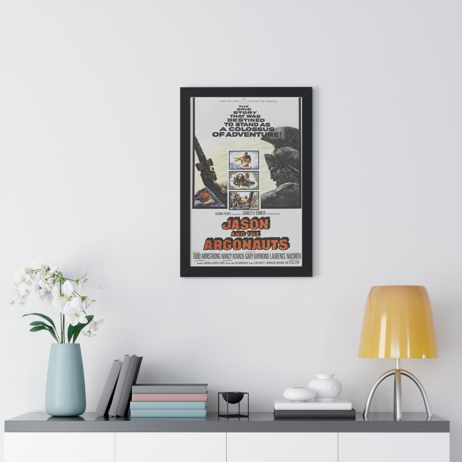 JASON AND THE ARGONAUTS 1963 - Framed Movie Poster-The Sticker Space