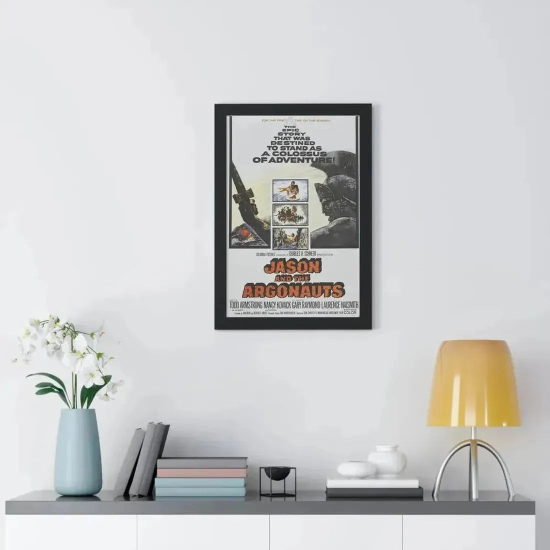 JASON AND THE ARGONAUTS 1963 - Framed Movie Poster - The Sticker Space