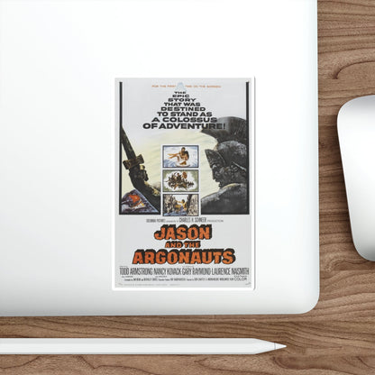 JASON AND THE ARGONAUTS 1963 Movie Poster STICKER Vinyl Die-Cut Decal-The Sticker Space