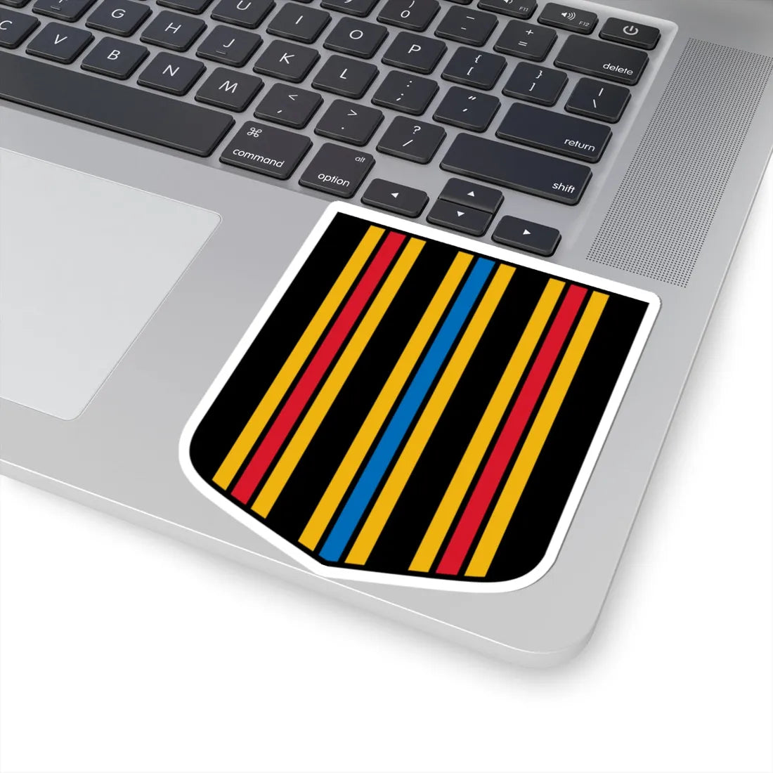 Jaunpiebalgas pagasts COA (Latvia) (Coat of Arms) STICKER Vinyl Kiss-Cut Decal - The Sticker Space