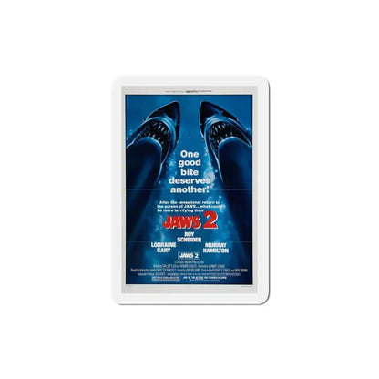 Jaws 2 1978 2 Movie Poster Refrigerator Magnet 4 Inch - The Sticker Space