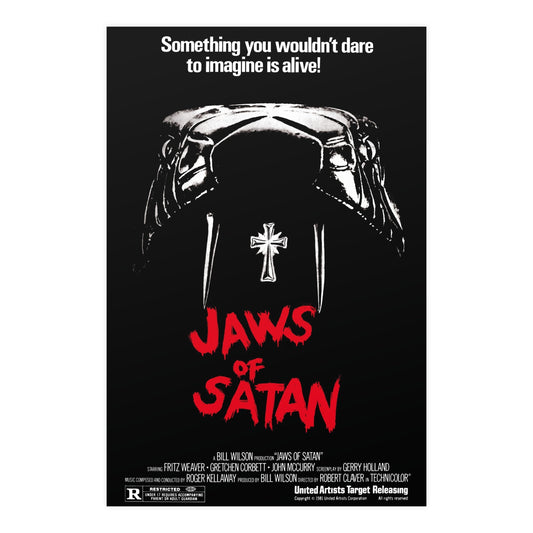 JAWS OF SATAN 1981 - Paper Movie Poster-24″ x 36″ (Vertical)-The Sticker Space
