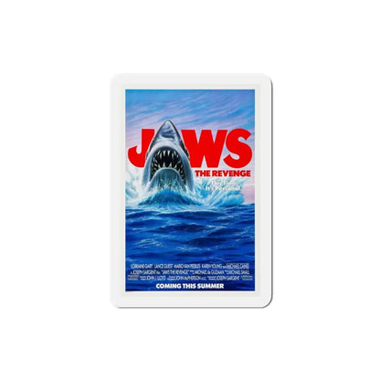 Jaws The Revenge 1987 Movie Poster Refrigerator Magnet - The Sticker Space