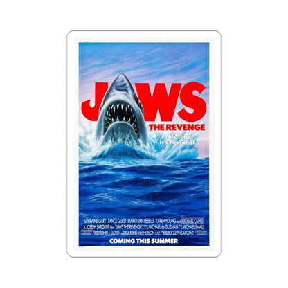 Jaws The Revenge 1987 Movie Poster STICKER Vinyl Die-Cut Decal 2 Inch - The Sticker Space
