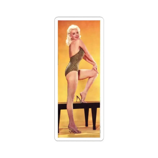 Jayne Mansfield #230 (Vintage Female Icon) STICKER Vinyl Kiss-Cut Decal 2 Inch White - The Sticker Space