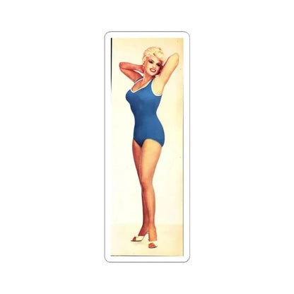 Jayne Mansfield #231 (Vintage Female Icon) STICKER Vinyl Kiss-Cut Decal 4 Inch White - The Sticker Space
