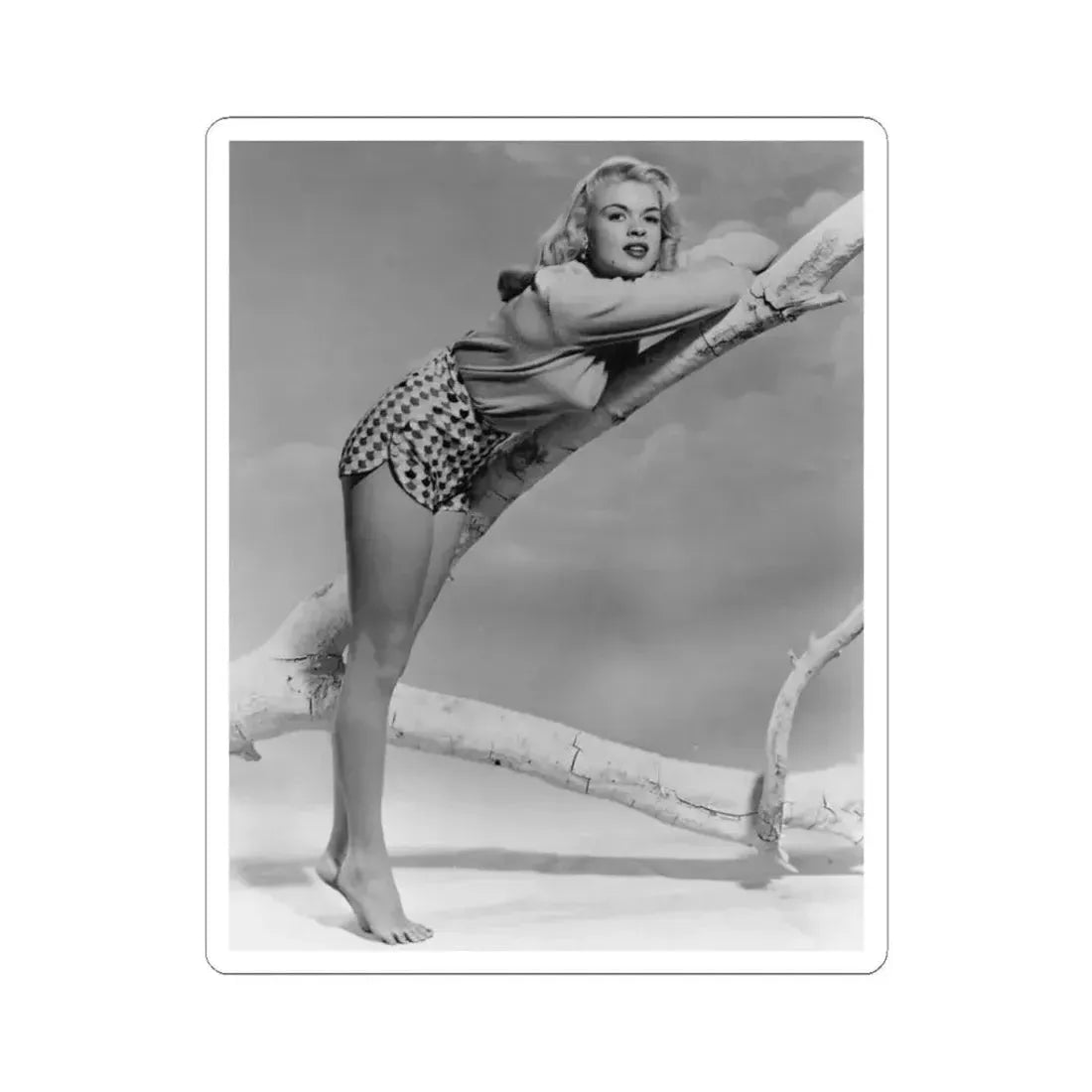 Jayne Mansfield #243 (Vintage Female Icon) STICKER Vinyl Kiss-Cut Decal 3 Inch White - The Sticker Space