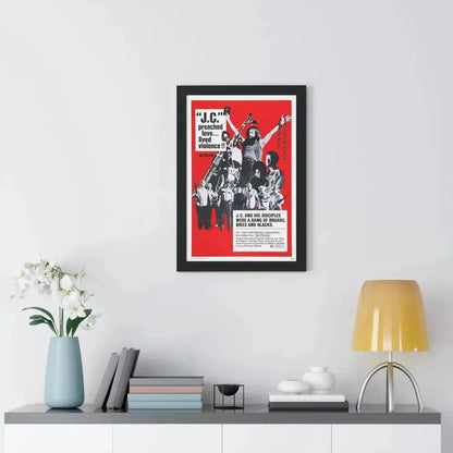 J.C. 1972 - Framed Movie Poster - The Sticker Space