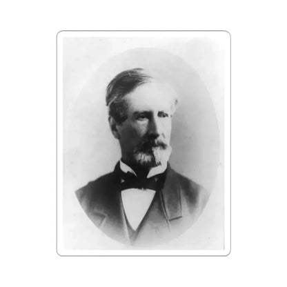 J.C. Pemberton, Head-and-Shoulders Portrait, Facing Right (U.S. Civil War) STICKER Vinyl Kiss-Cut Decal 4 Inch White - The Sticker Space