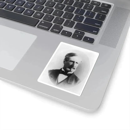 J.C. Pemberton, Head-and-Shoulders Portrait, Facing Right (U.S. Civil War) STICKER Vinyl Kiss-Cut Decal - The Sticker Space