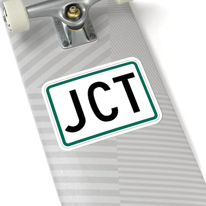 Jct plate South Dakota (South Dakota) (Road Sign) STICKER Vinyl Kiss-Cut Decal - The Sticker Space