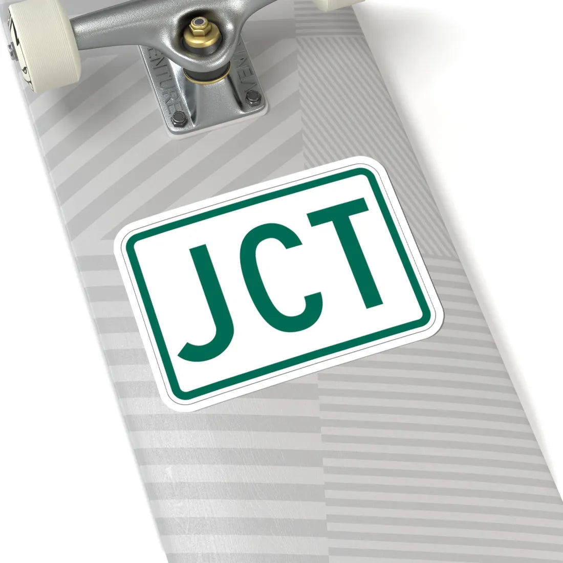 Jct plate Vermont (Vermont) (Road Sign) STICKER Vinyl Kiss-Cut Decal - The Sticker Space