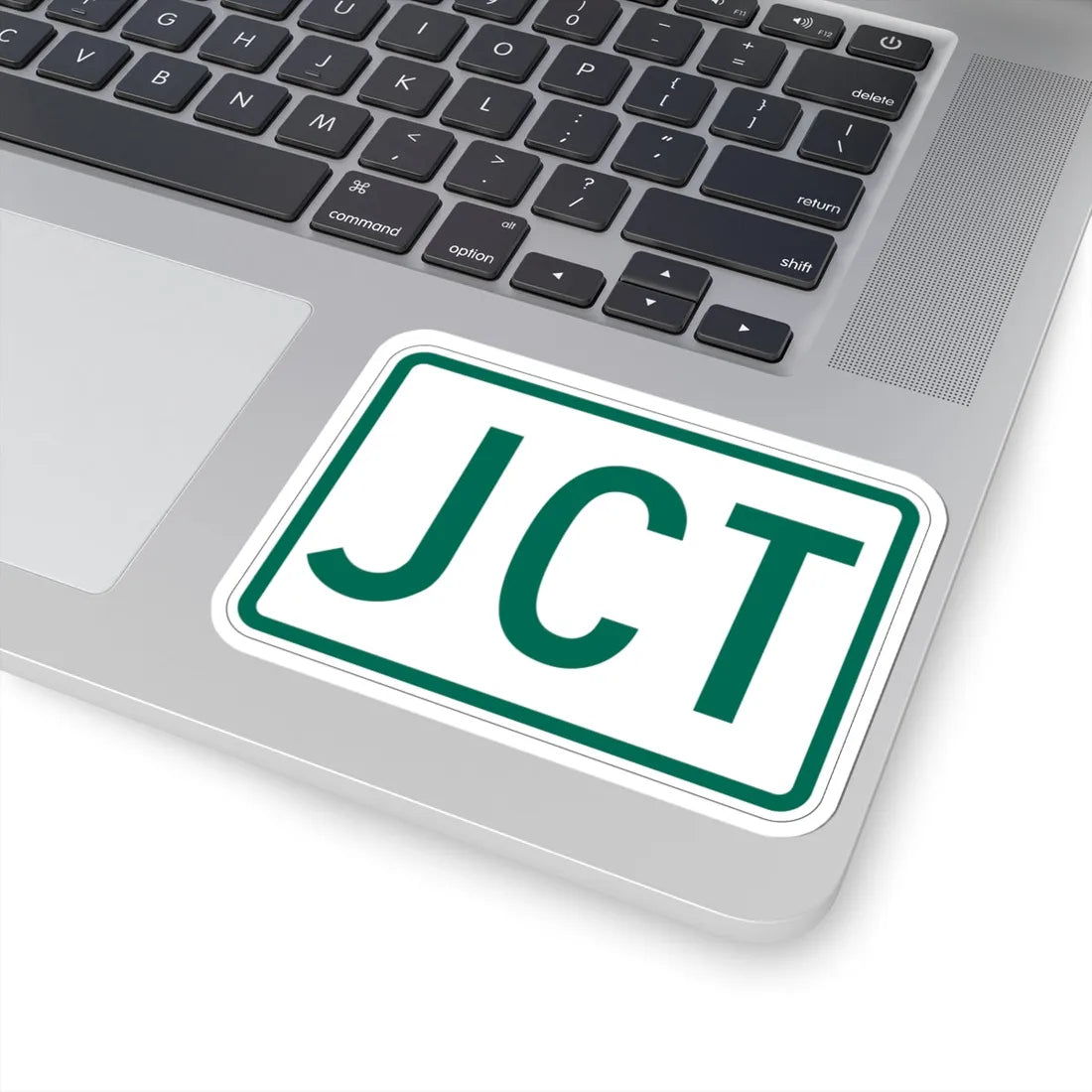 Jct plate Vermont (Vermont) (Road Sign) STICKER Vinyl Kiss-Cut Decal - The Sticker Space