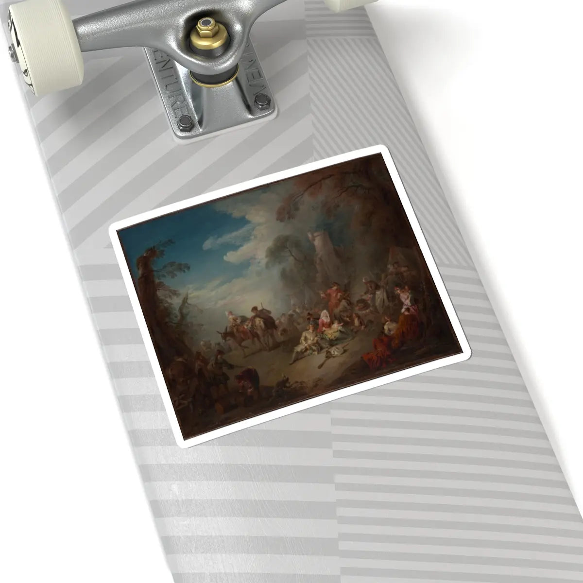SKU:TSS-STICK-JNBPT-6X6-19 Sizes:6" × 6" Types:White