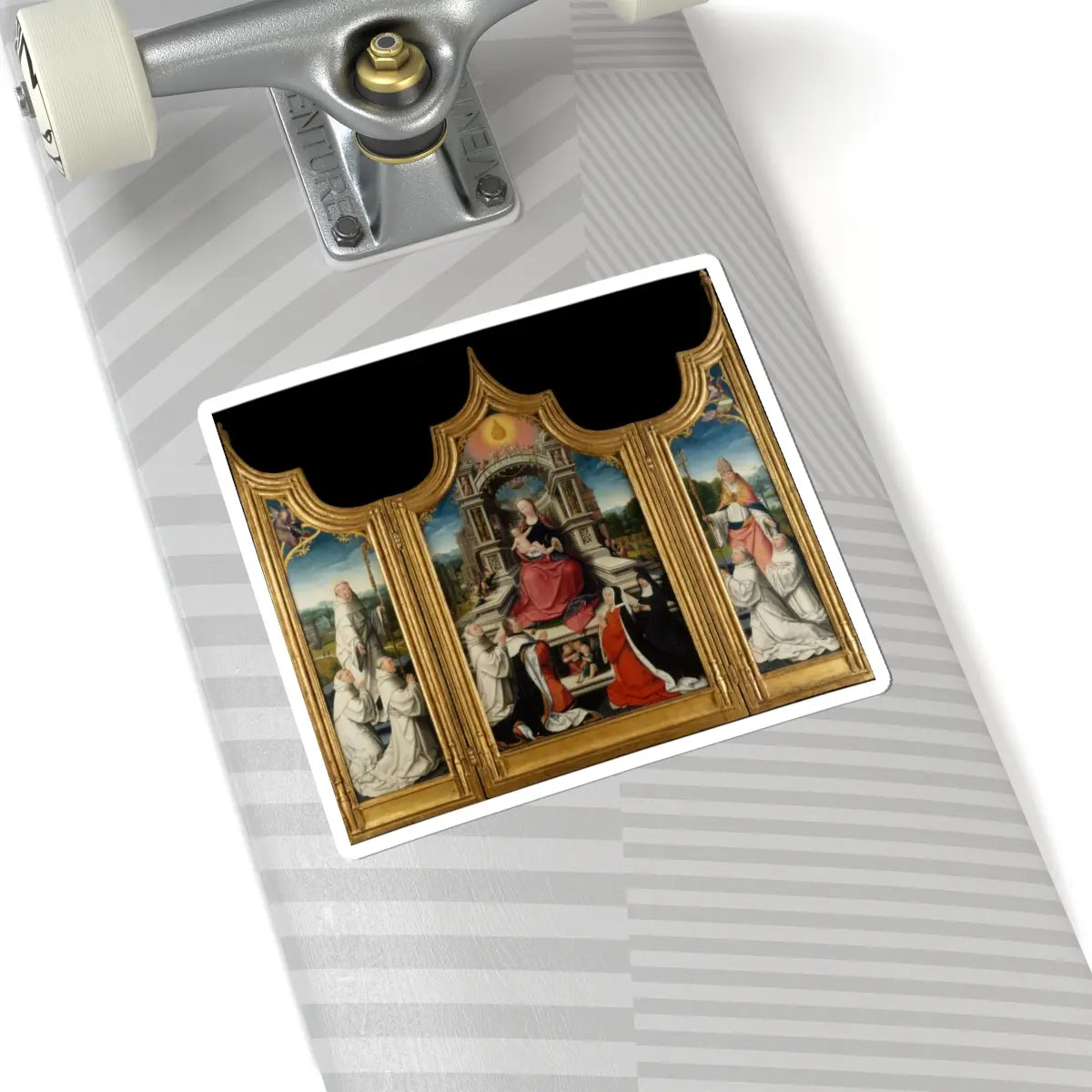 SKU:TSS-STICK-JNBLL-6X6-2 Sizes:6" × 6" Types:White