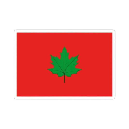 Jean-Francois Pouliots Proposal 1957 (Canada) STICKER Vinyl Kiss-Cut Decal 2 Inch White - The Sticker Space